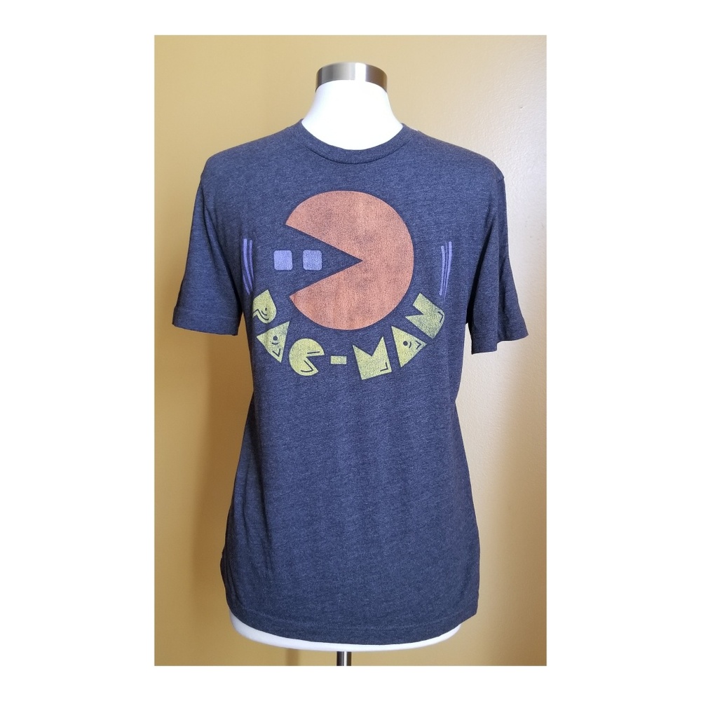 Pacman Classic Distressed Graphic Tee Small